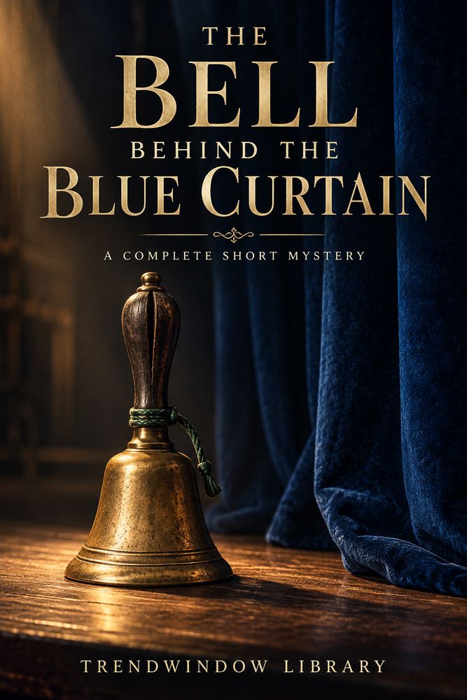Front cover of The Bell Behind the Blue Curtain