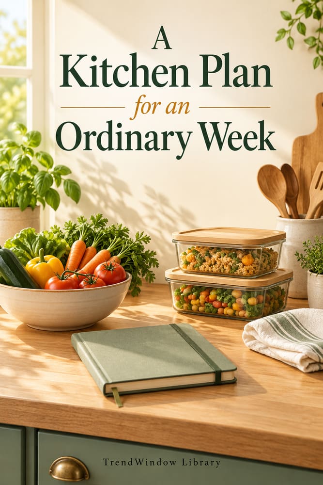 Front cover of A Kitchen Plan for an Ordinary Week