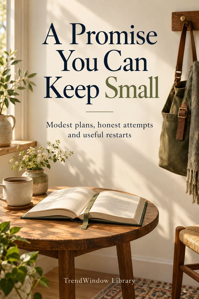 Front cover of A Promise You Can Keep Small