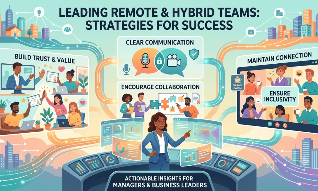 Leadership Strategies for Remote and Hybrid Teams