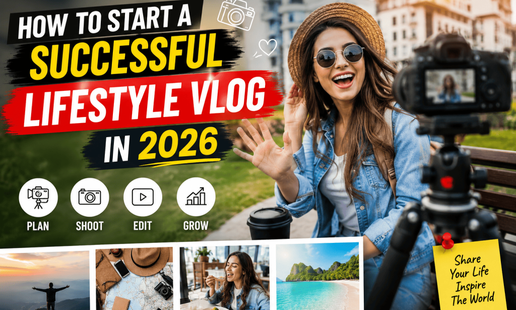 How to Start a Successful Lifestyle Vlog in 2026: A Complete Beginner’s Guide