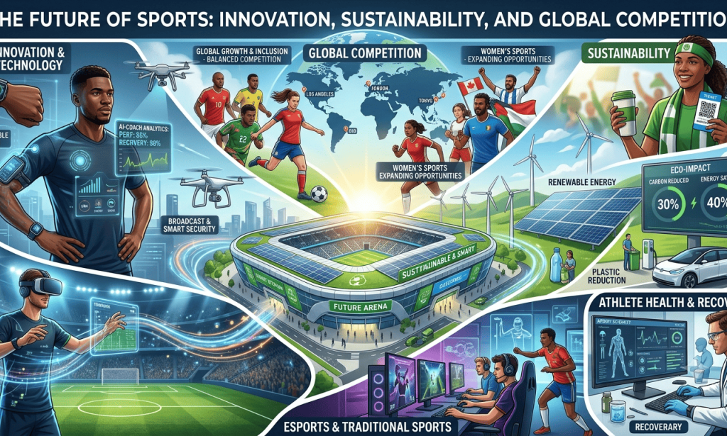 The Future of Sports: Innovation, Sustainability, and Global Competition