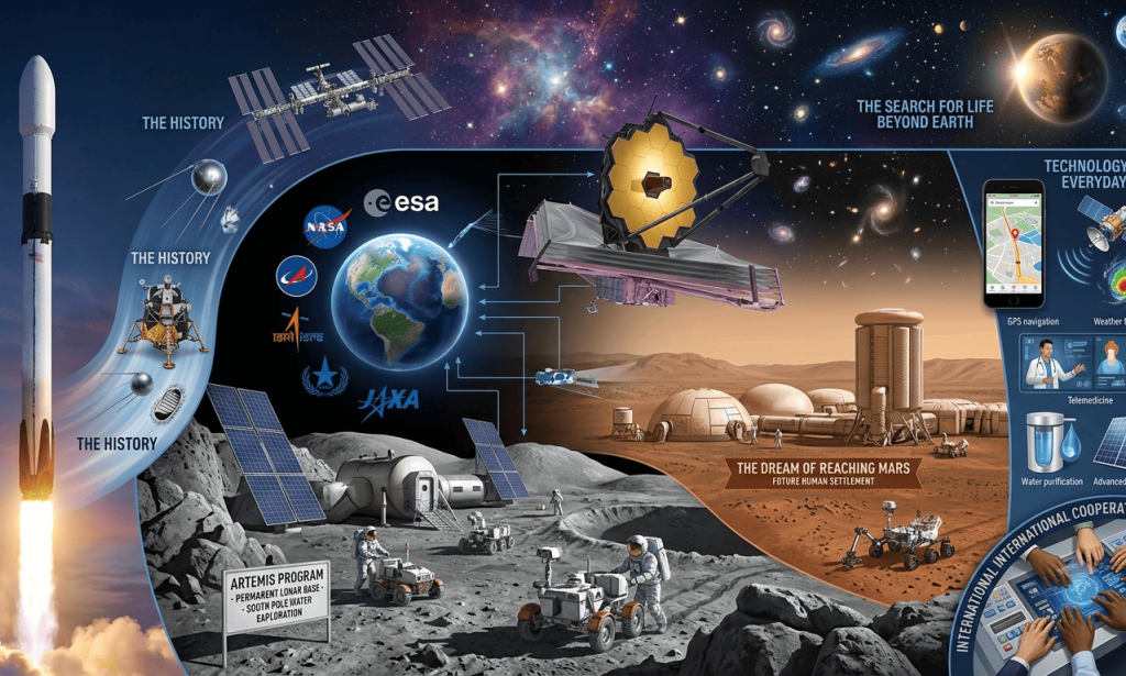 Space Exploration in the 21st Century: Humanity's Journey Beyond Earth