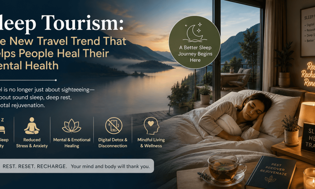 Sleep Tourism: The New Travel Trend That Helps People Heal Their Mental Health