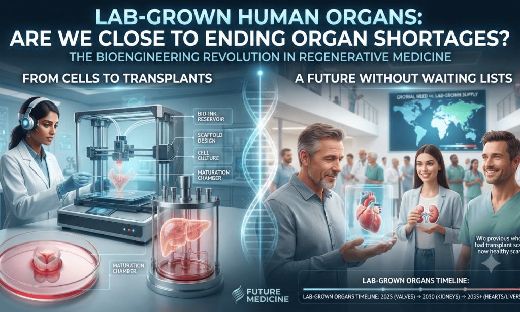 Lab-Grown Human Organs: Are We Close to Ending Organ Shortages?