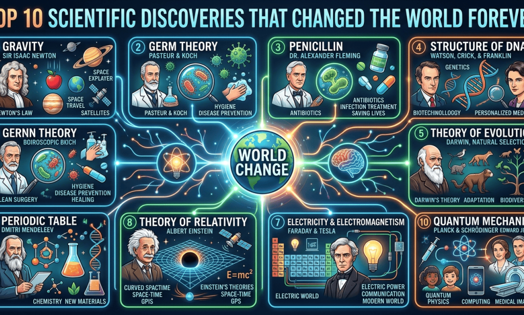 Top 10 Scientific Discoveries That Changed the World Forever