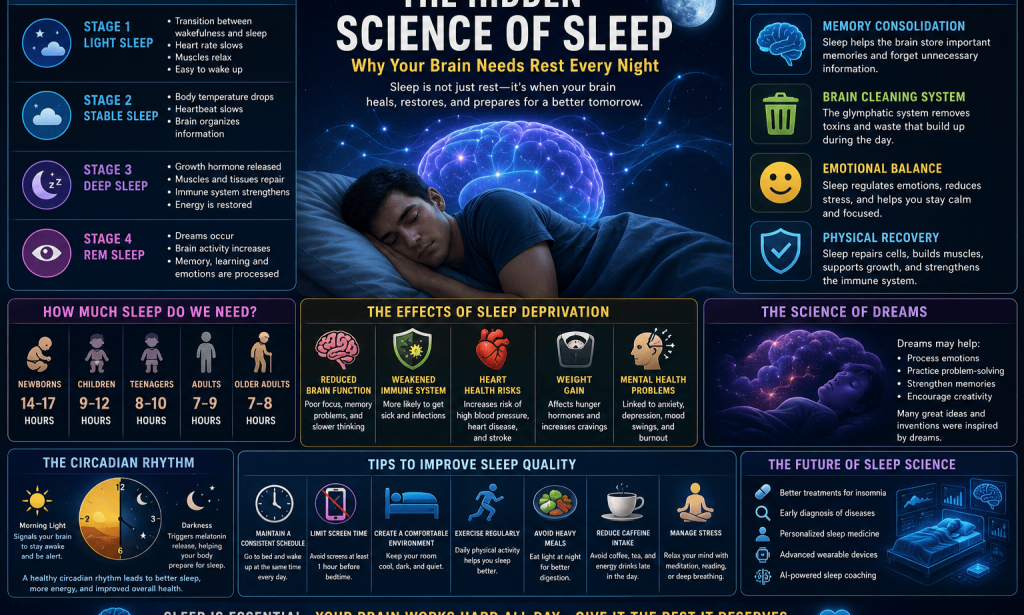 The Hidden Science of Sleep: Why Your Brain Needs Rest Every Night