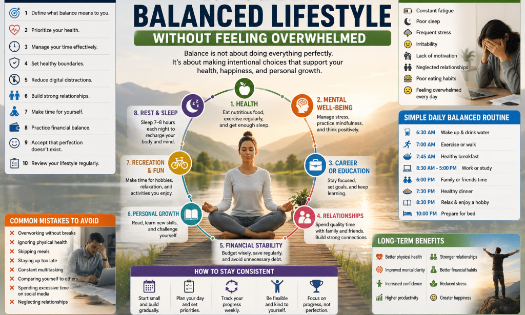 How to Create a Balanced Lifestyle Without Feeling Overwhelmed