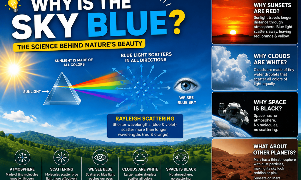 Why Is the Sky Blue? The Amazing Science Behind Earth's Beautiful Color